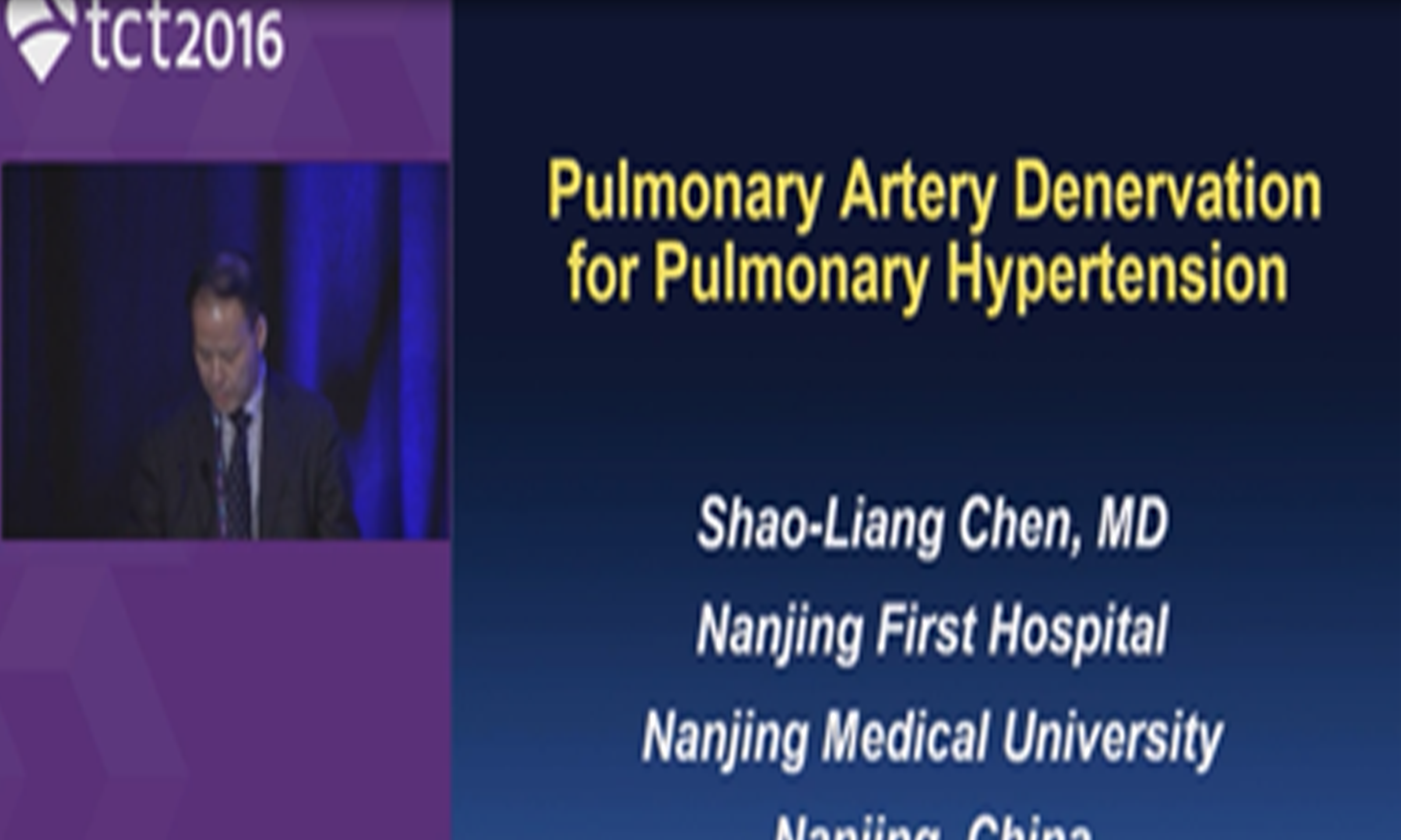 Pulmnary Artery Denevation for Pulmonary Hypertension